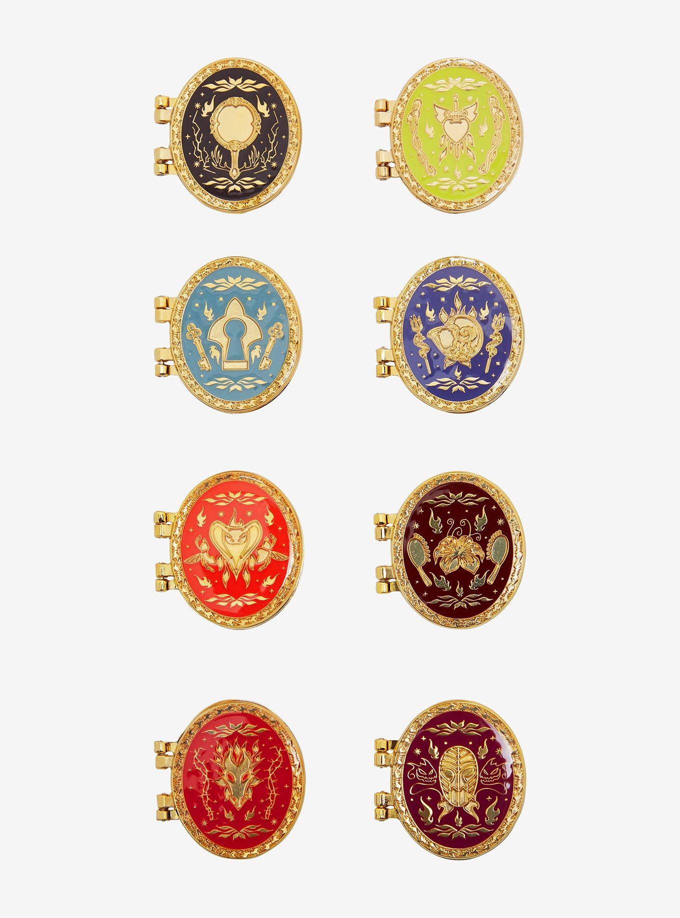 Loungefly Disney Villains Portrait Blind Box Hinge Enamel Pin - BoxLunch Exclusive, , hi-res