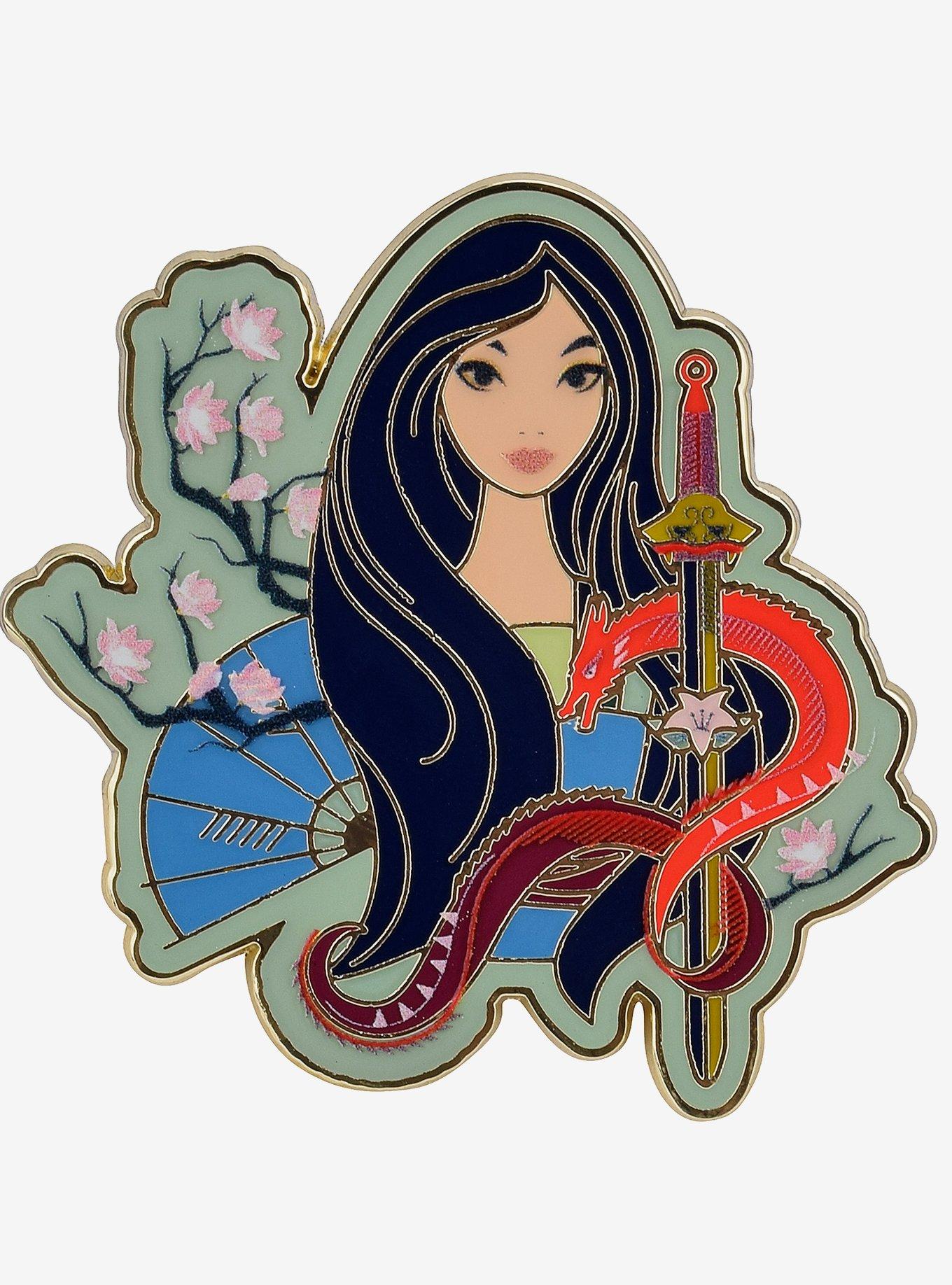 Boxlunch Disney The Little Mermaid Ariel Portrait Enamel Pin