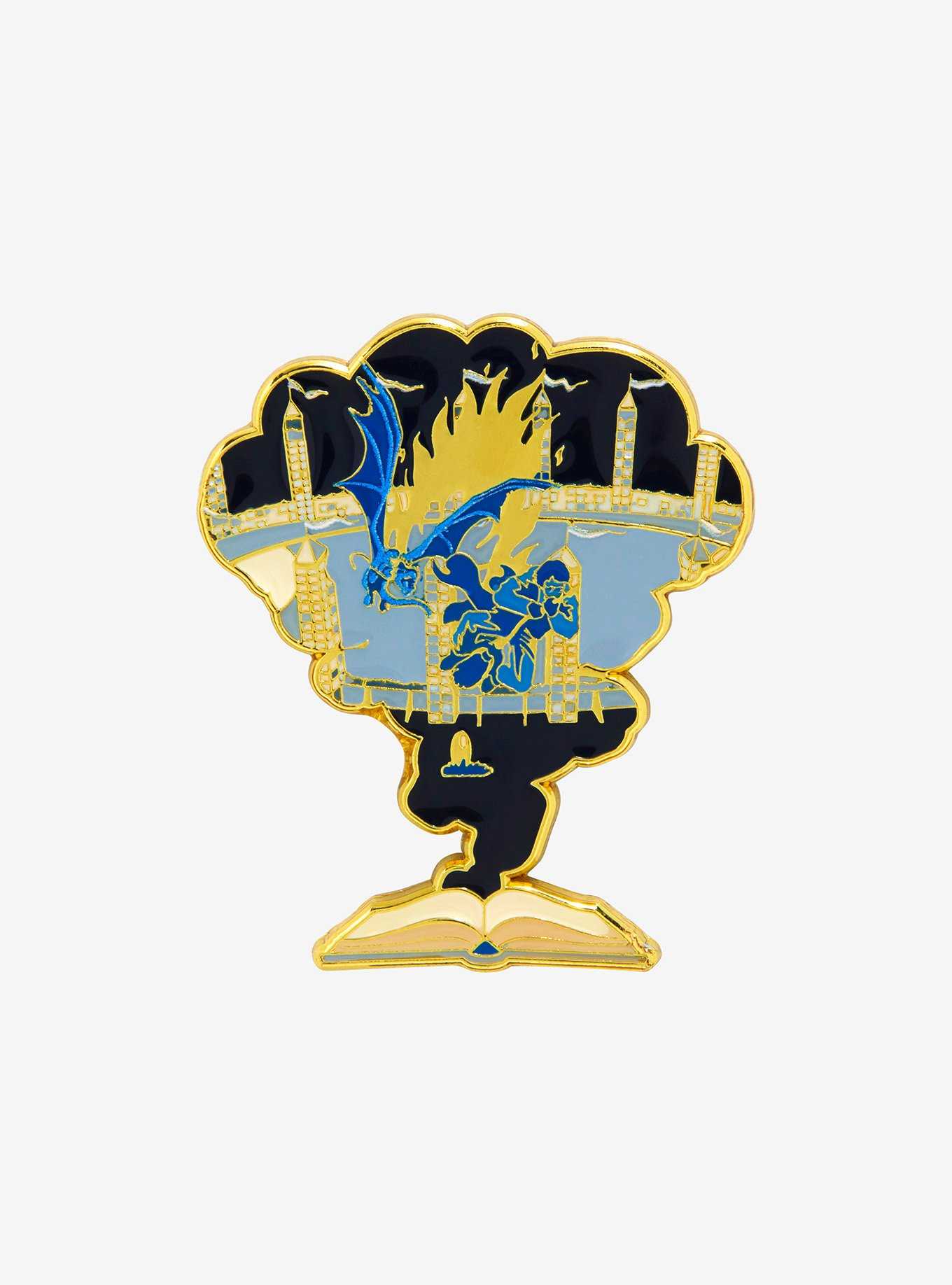 Loungefly Harry Potter Dragon Book Enamel Pin - BoxLunch Exclusive, , hi-res