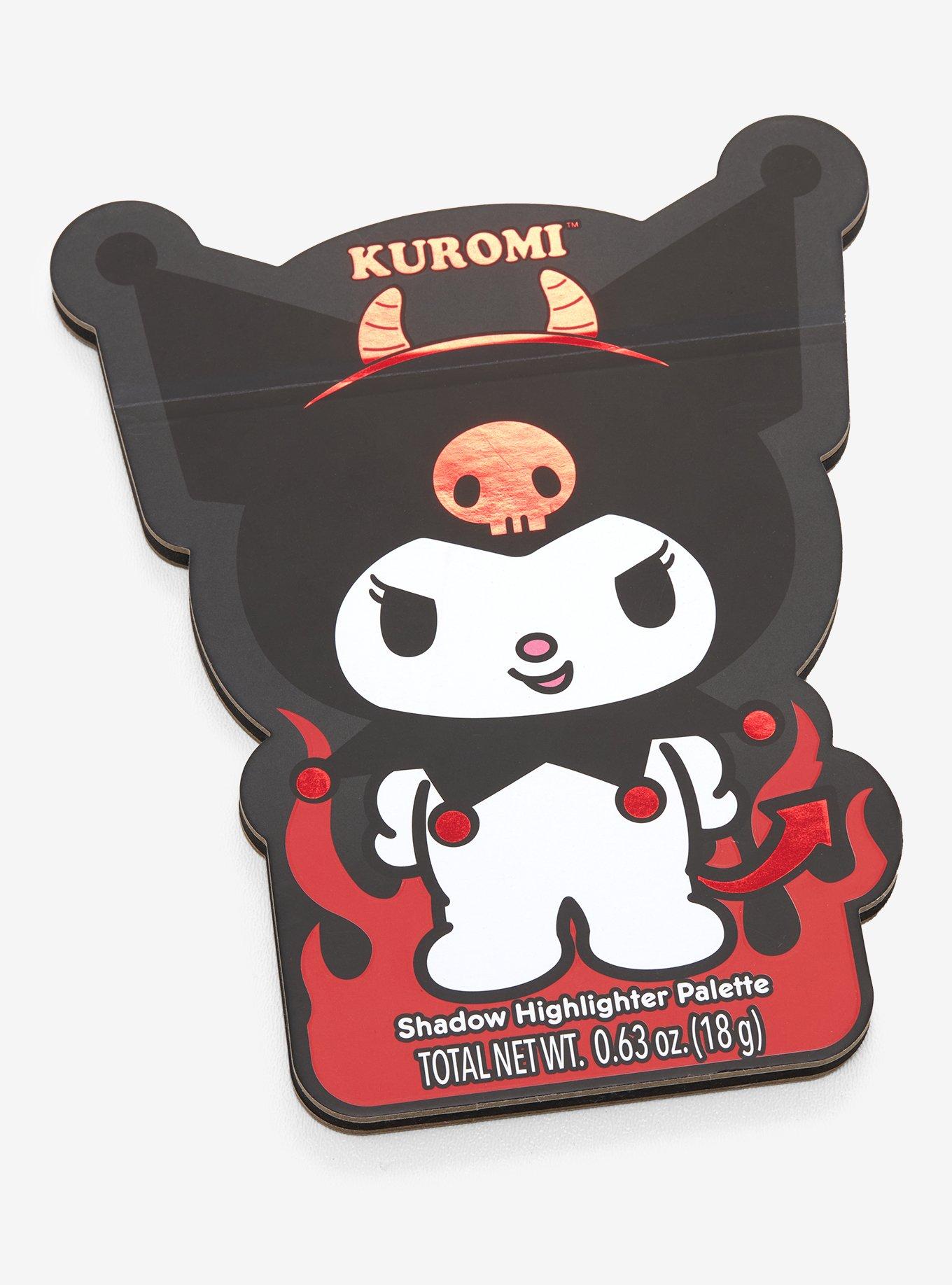 Kuromi Devil Shadow Highlighter Palette, , hi-res