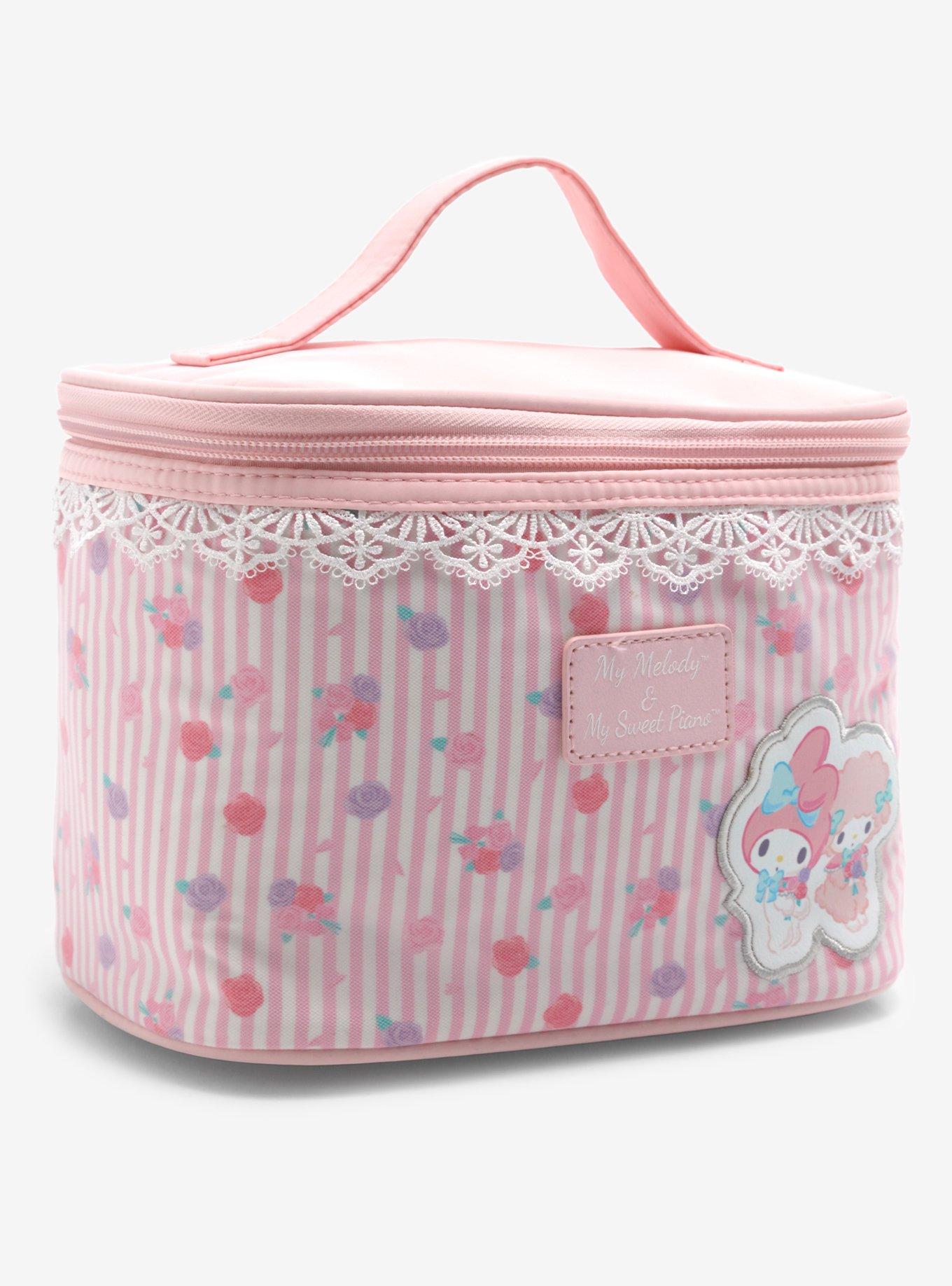 My Melody & My Sweet Piano Lace Makeup Bag, , hi-res