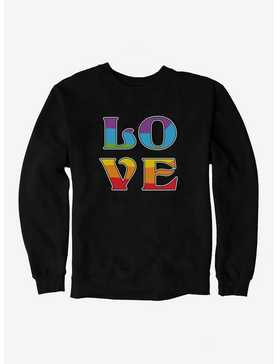 Pride Love Rainbow Sweatshirt, , hi-res