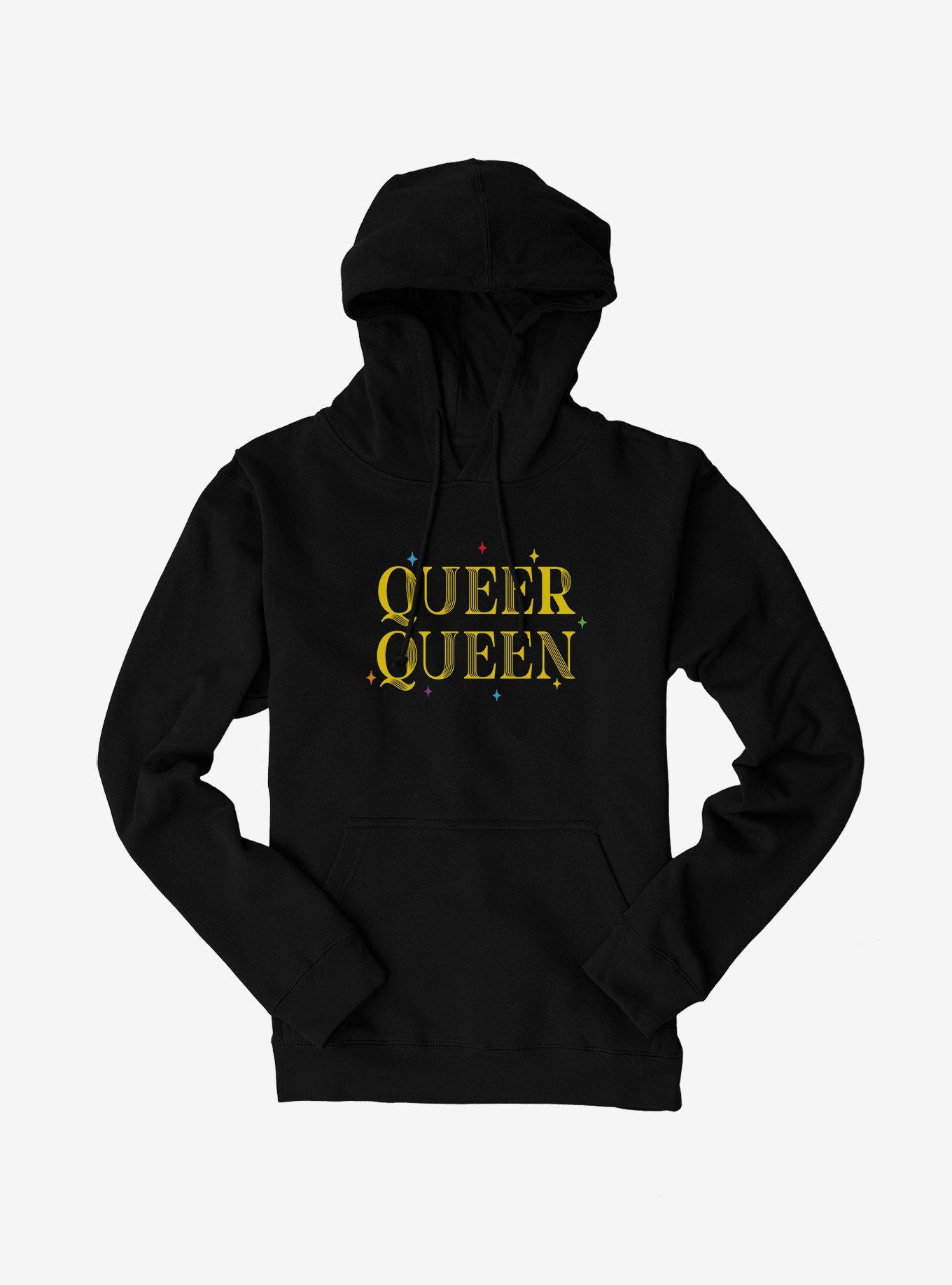 Pride Queer Queen Sparkle Hoodie