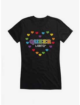 Pride Queer Hearts Girls T-Shirt, , hi-res