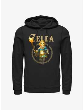 The Legend Of Zelda Tears Of The Kingdom Zelda Badge Hoodie, , hi-res