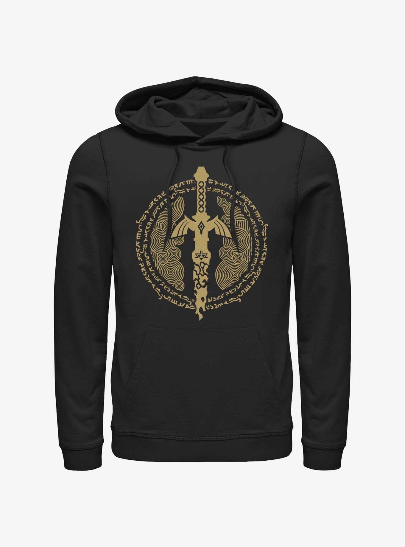 The Legend Of Zelda Tears Of The Kingdom Master Sword Icon Hoodie, , hi-res