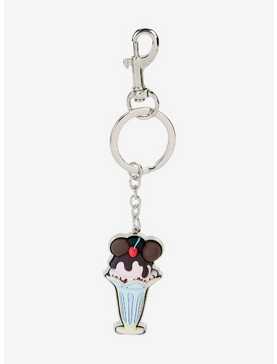 Loungefly Disney Mickey Mouse Ice Cream Key Chain, , hi-res