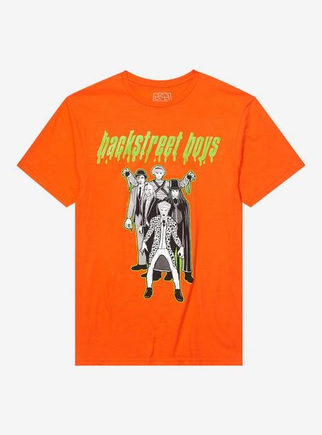 Backstreet Boys Horror Icons Glow In The Dark Boyfriend Fit Girls T Shirt Hot Topic 3607