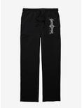 Gates Of Ishtar Band Logo Pajama Pants, BLACK, hi-res
