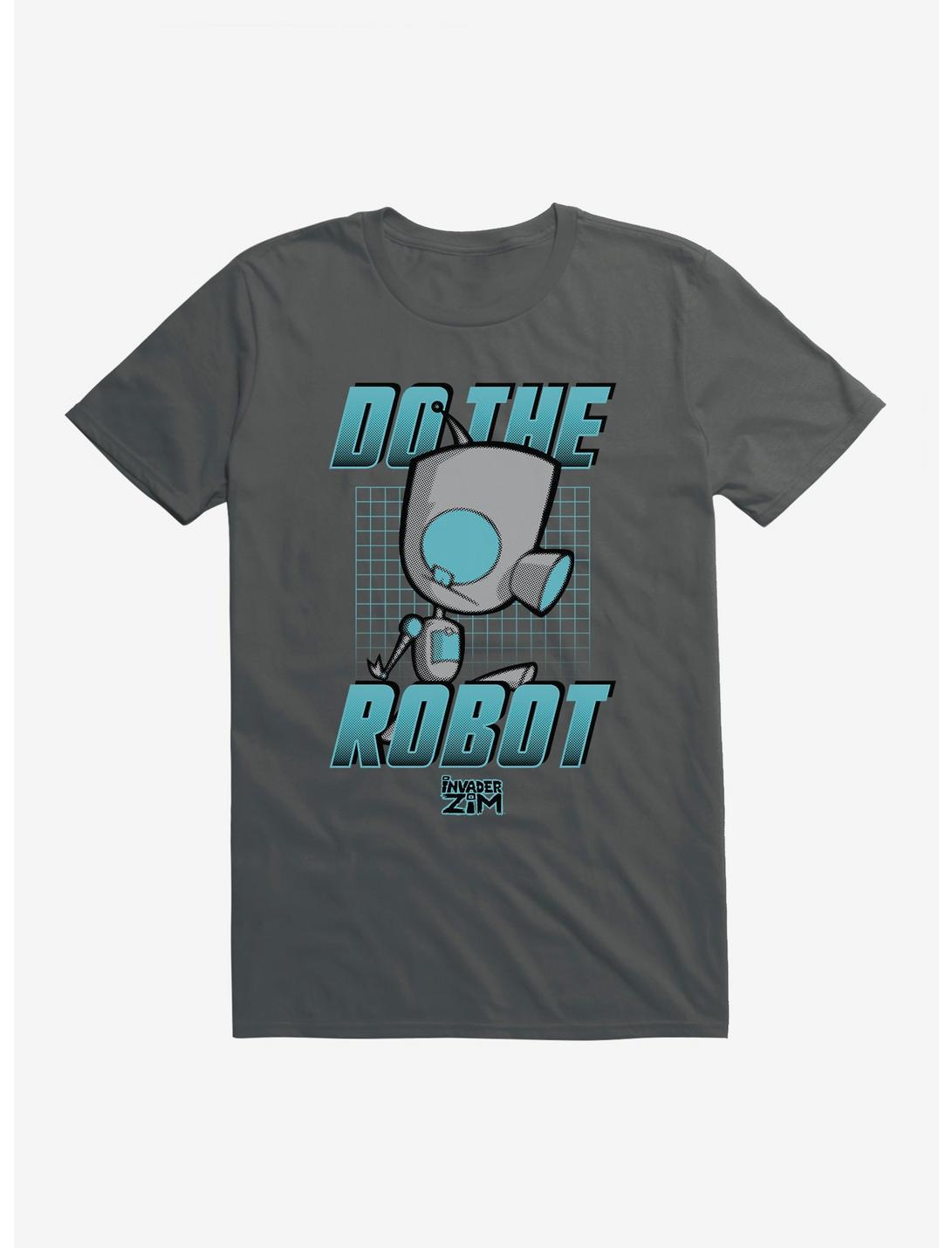 Invader Zim Do The Robot T-Shirt, CHARCOAL, hi-res