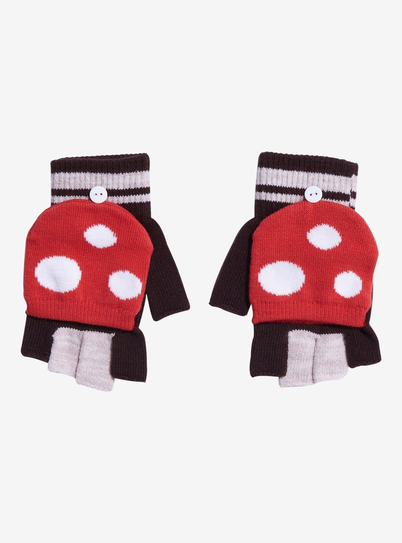 Mushroom Convertible Gloves, , hi-res