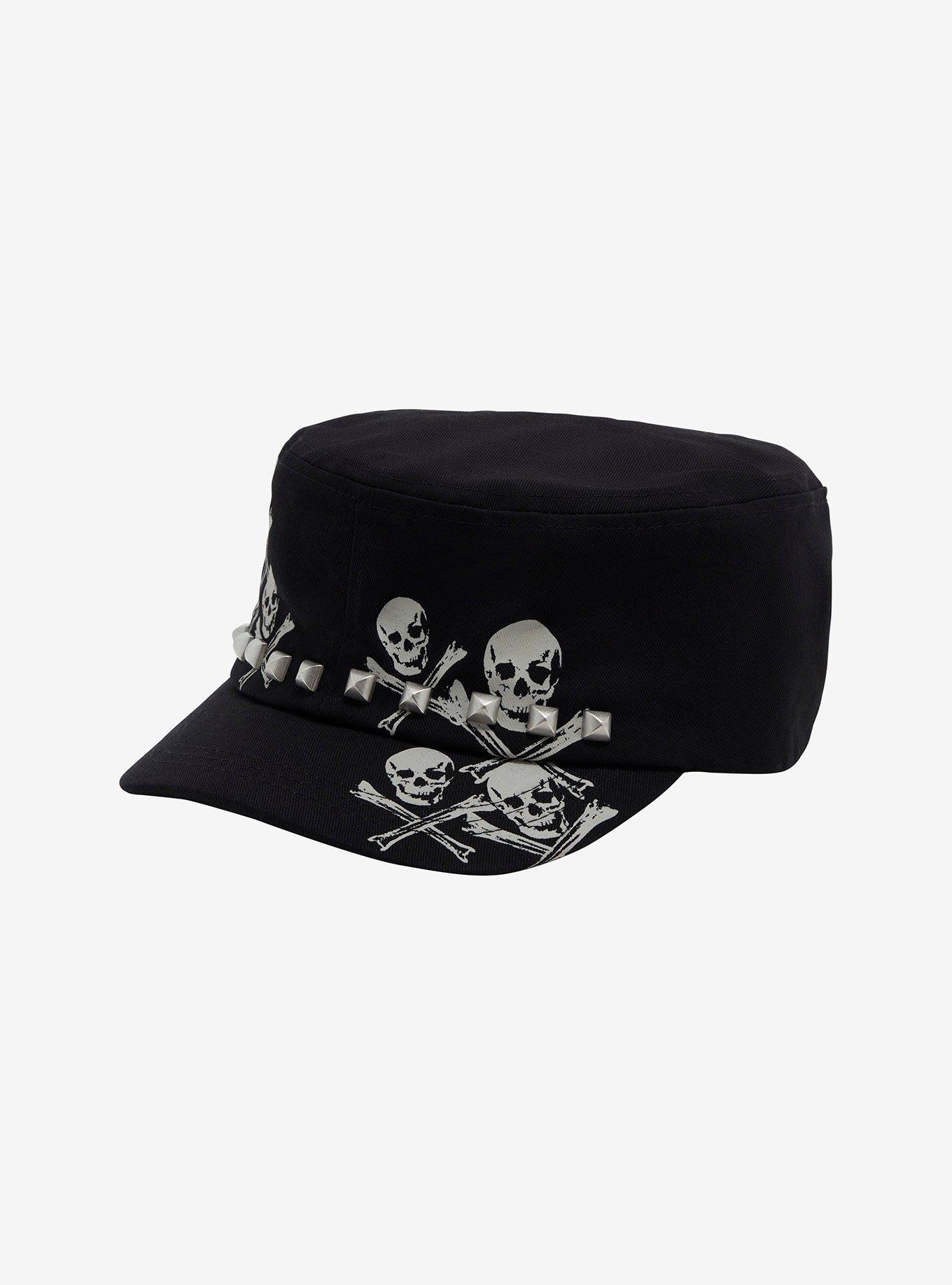 Stud Skulls Cadet Hat, , hi-res