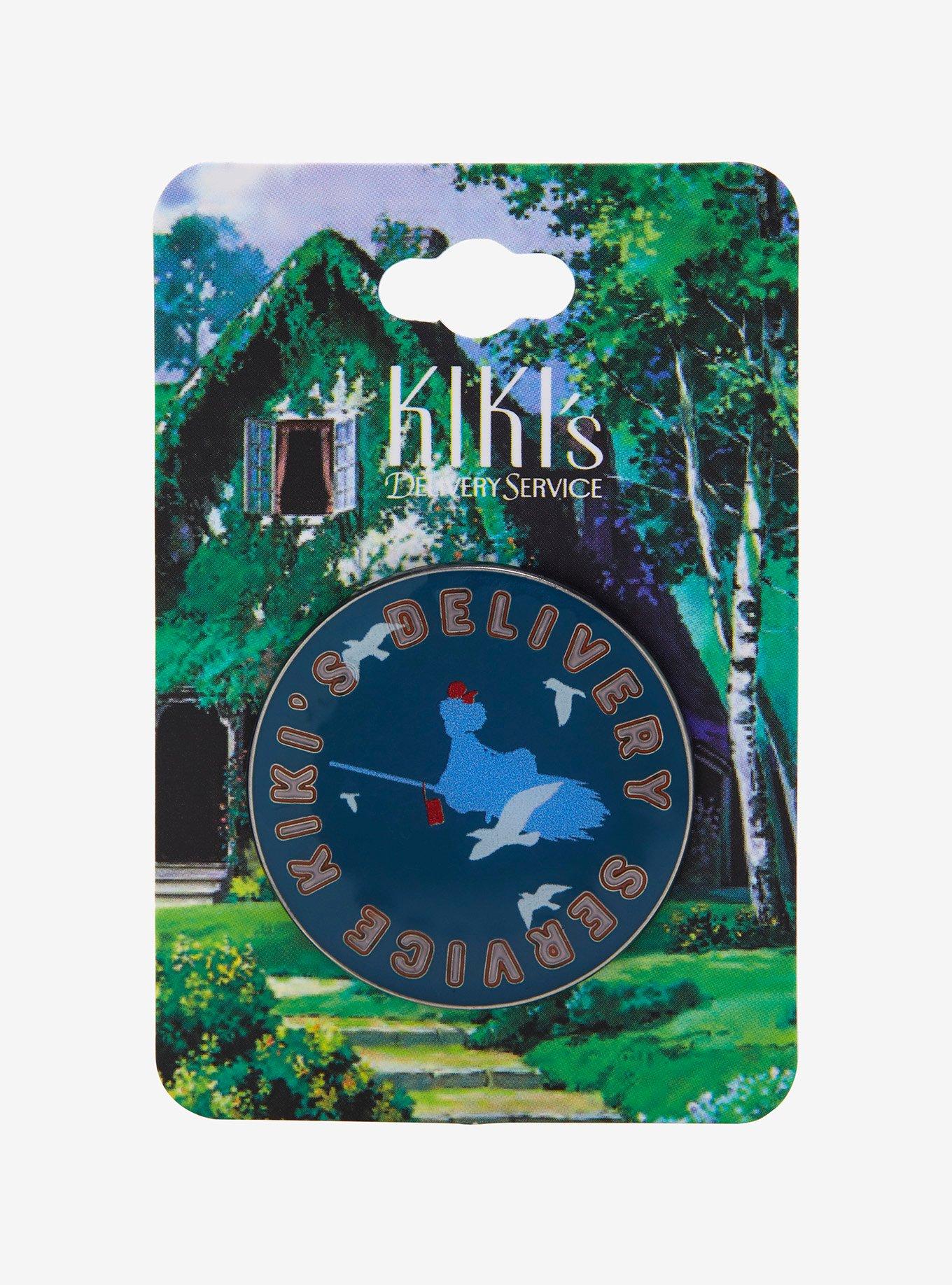 Studio Ghibli Kiki's Delivery Service Silhouette Badge Enamel Pin - BoxLunch Exclusive, , hi-res
