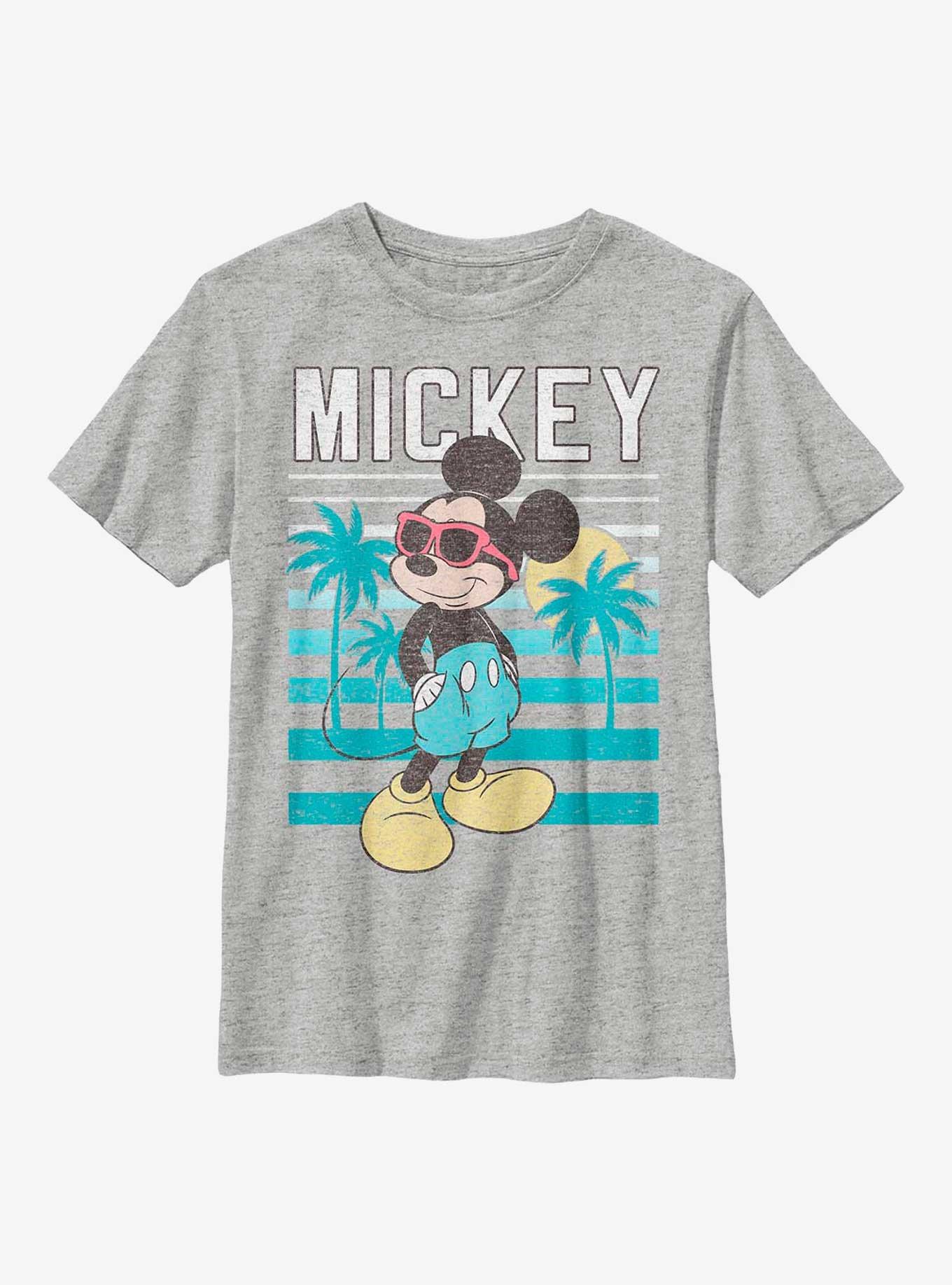 Disney Mickey Mouse Beach Vacation Youth T-Shirt