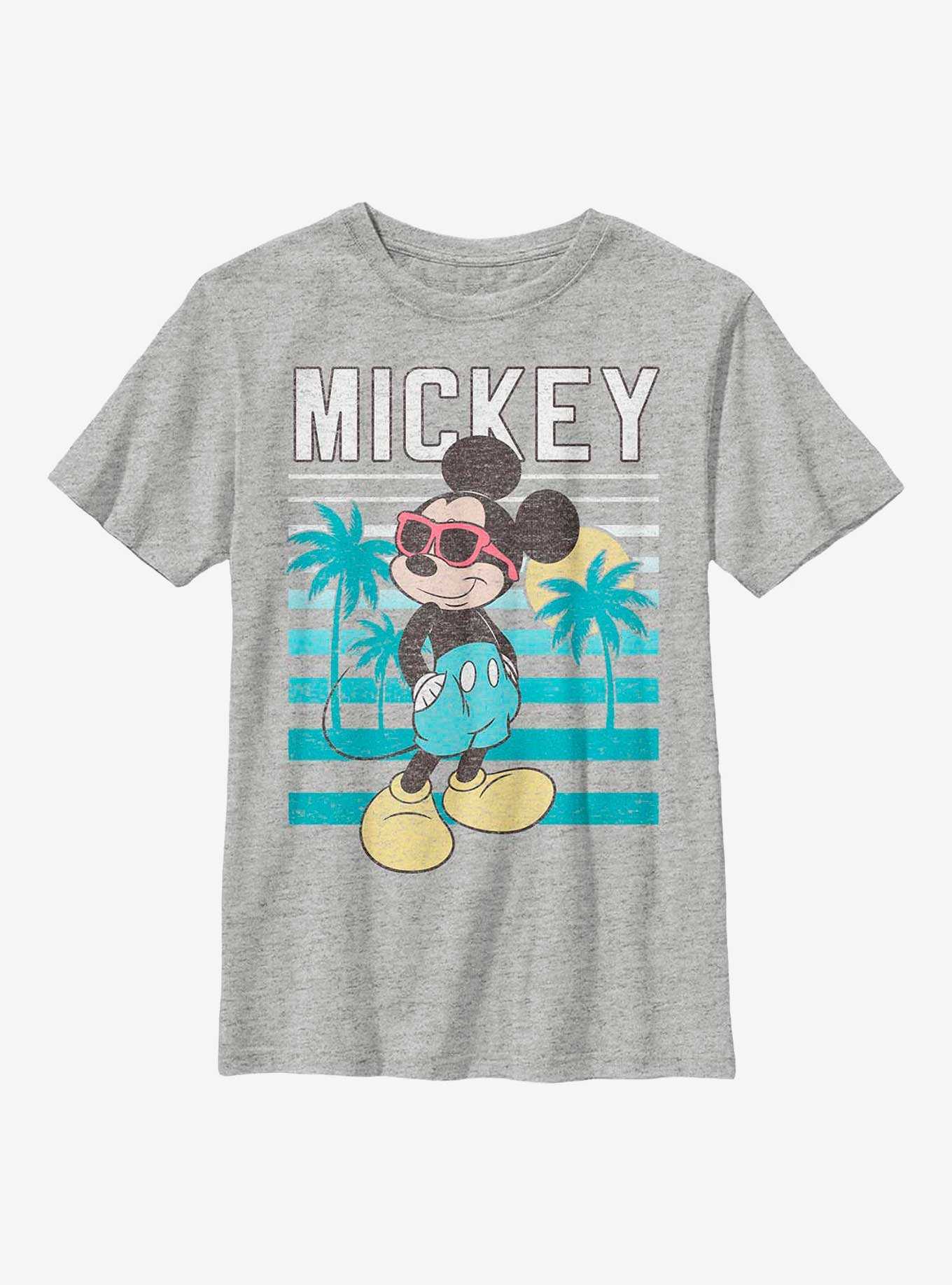 Disney Mickey Mouse Beach Vacation Youth T-Shirt, , hi-res