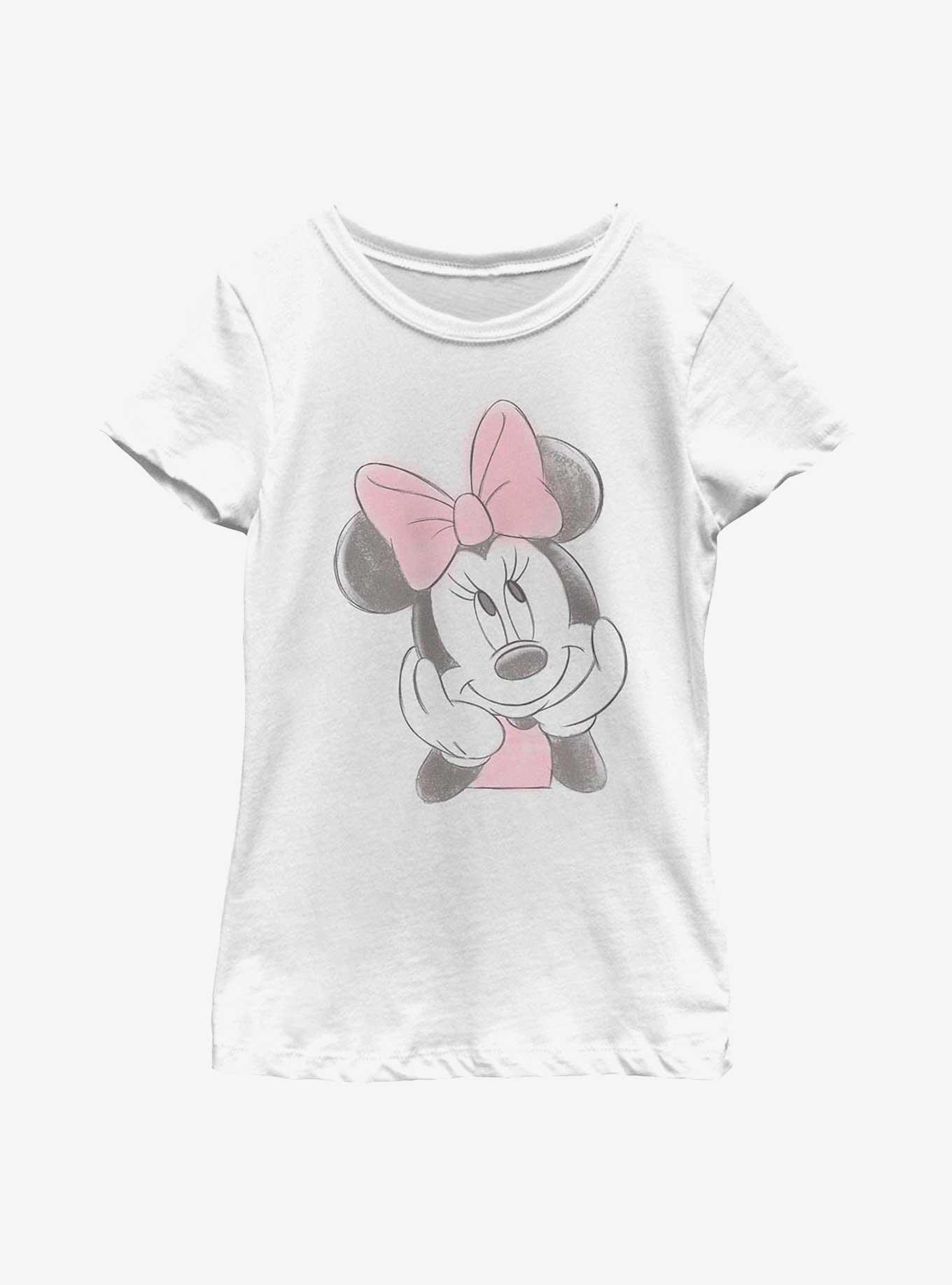 Disney Minnie Mouse Daydream Minnie Youth Girls T-Shirt, WHITE, hi-res