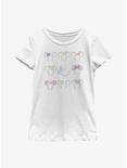 Disney Minnie Mouse Ears Grid Youth Girls T-Shirt, WHITE, hi-res