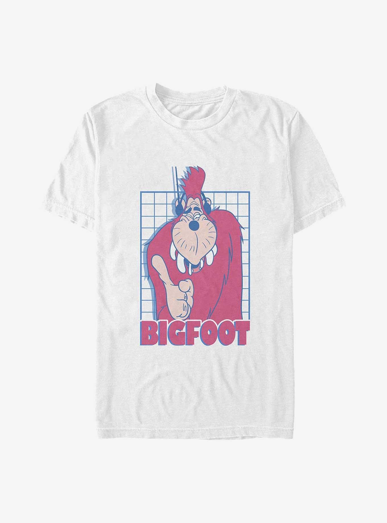 Disney Goofy Jamming Bigfoot Big & Tall T-Shirt, WHITE, hi-res