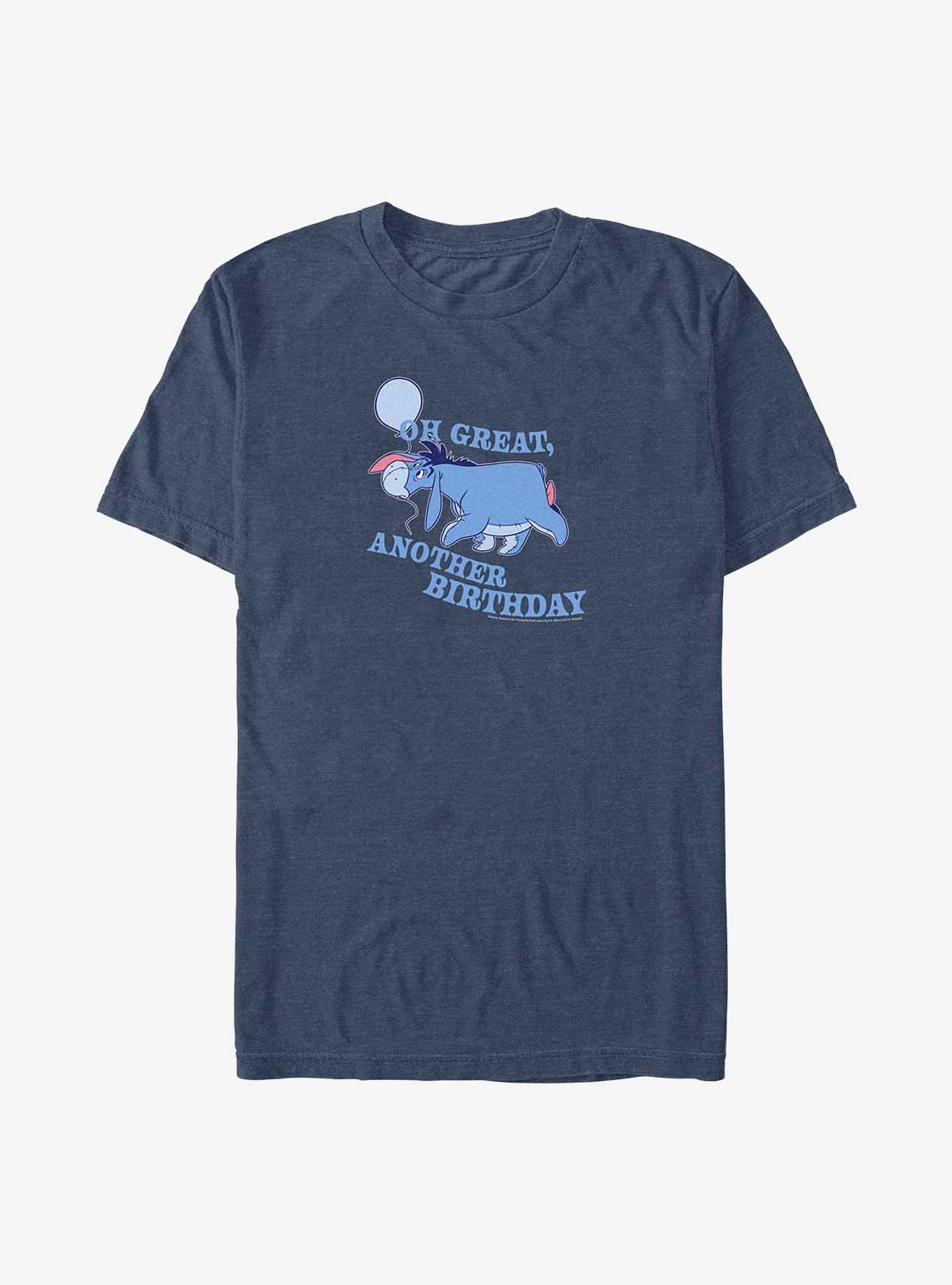 Disney Winnie The Pooh Eeyore Another Birthday Big & Tall T-Shirt, NAVY HTR, hi-res