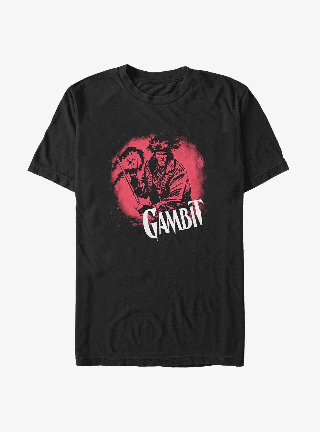 Marvel X-Men Gambit Badge Big & Tall T-Shirt