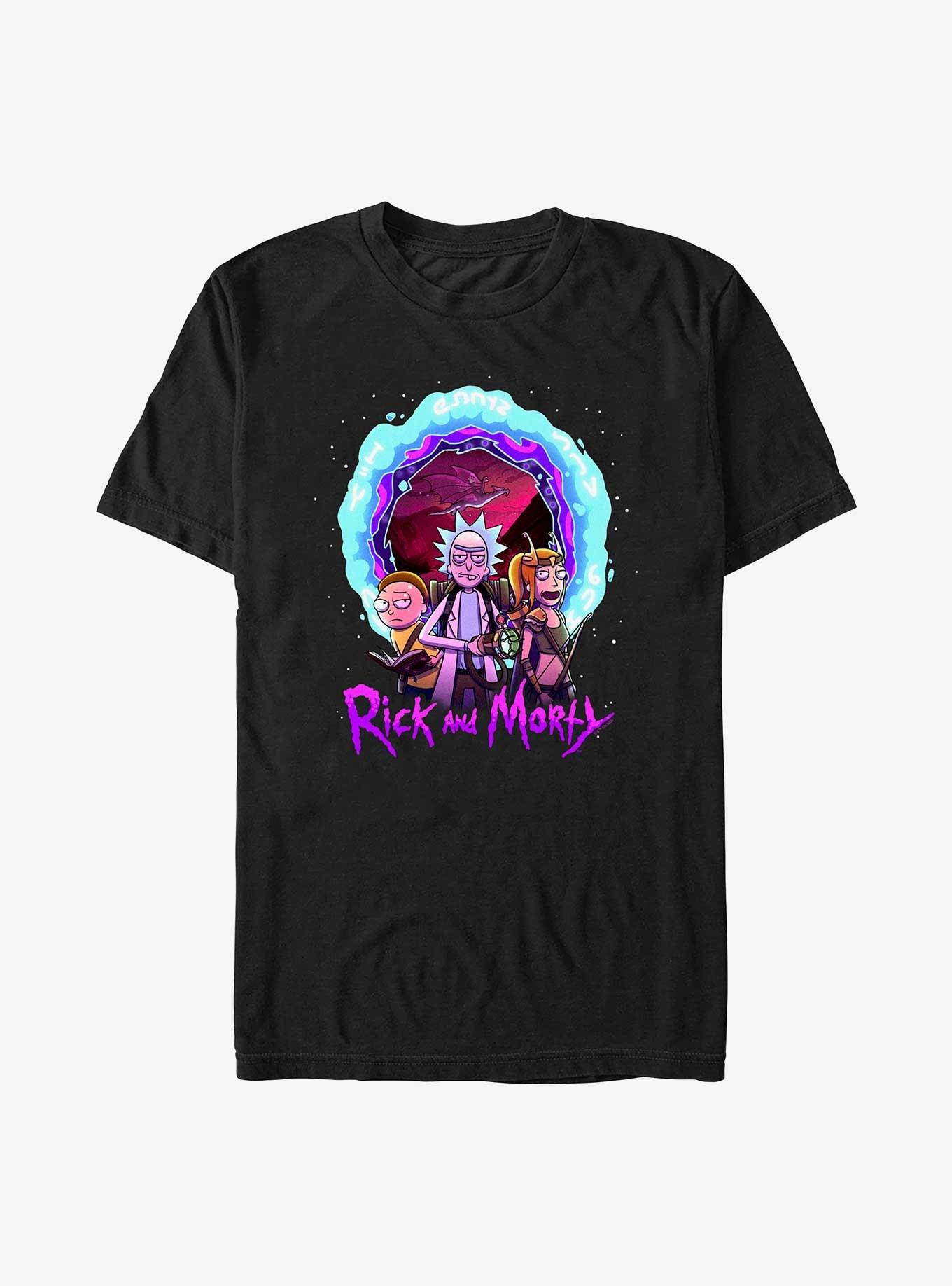 Rick and Morty Magic Rick Big & Tall T-Shirt