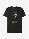 Marvel Secret Invasion Everett Ross Who Do You Trust Poster Big & Tall T-Shirt, BLACK, hi-res
