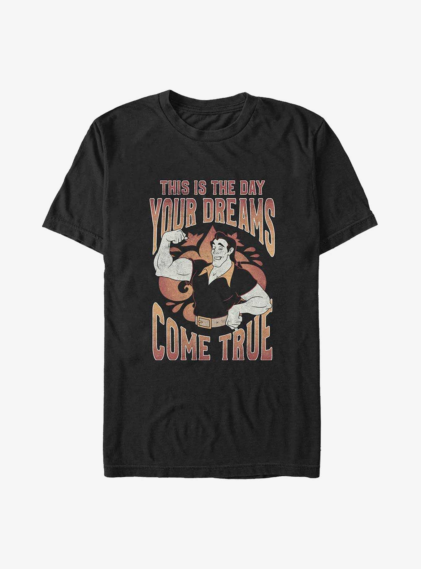 Disney Beauty and the Beast Gaston Your Dreams Come True Big & Tall T-Shirt, , hi-res