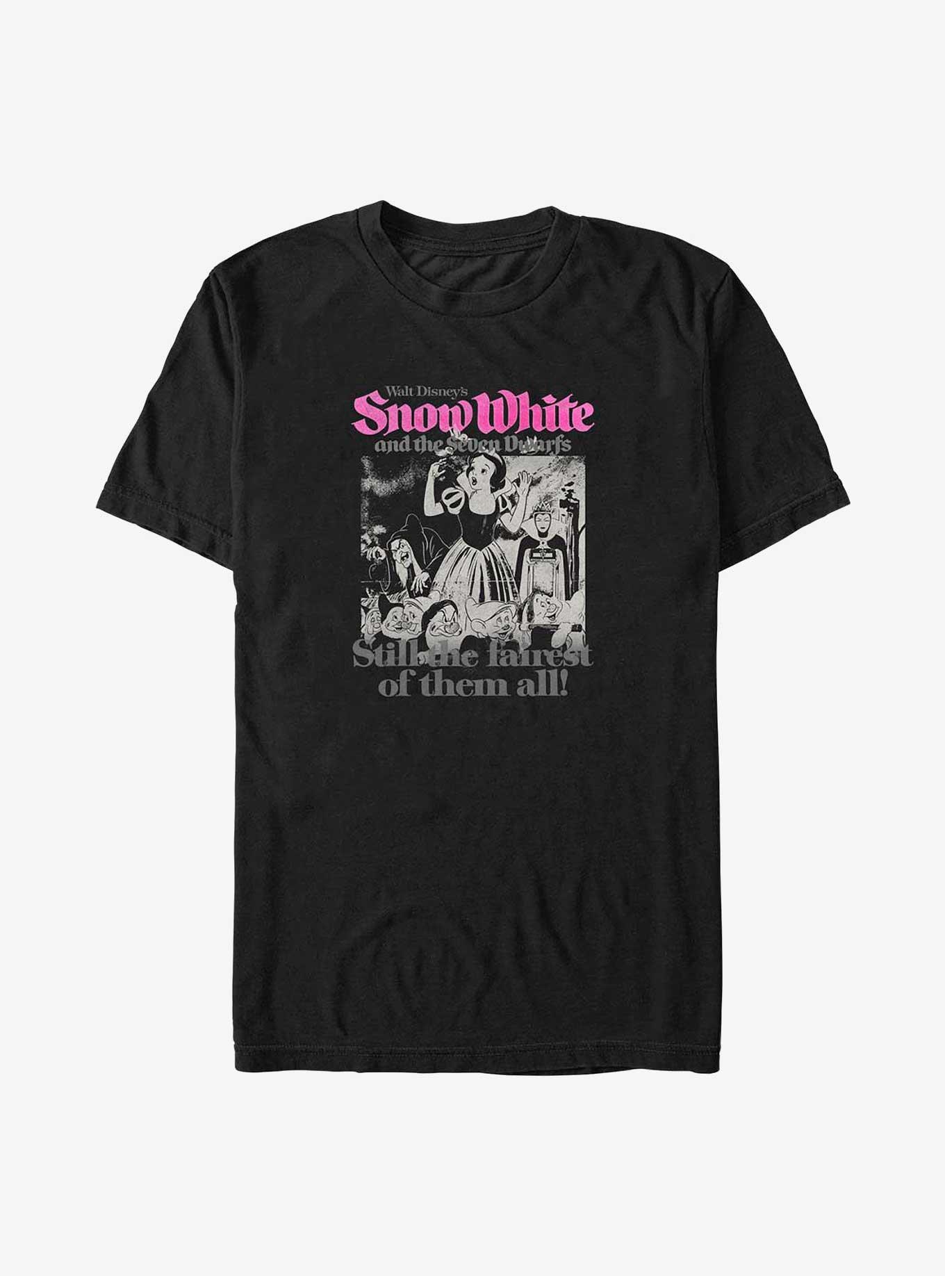 Disney Snow White and the Seven Dwarfs Still The Fairest Big & Tall T-Shirt, BLACK, hi-res