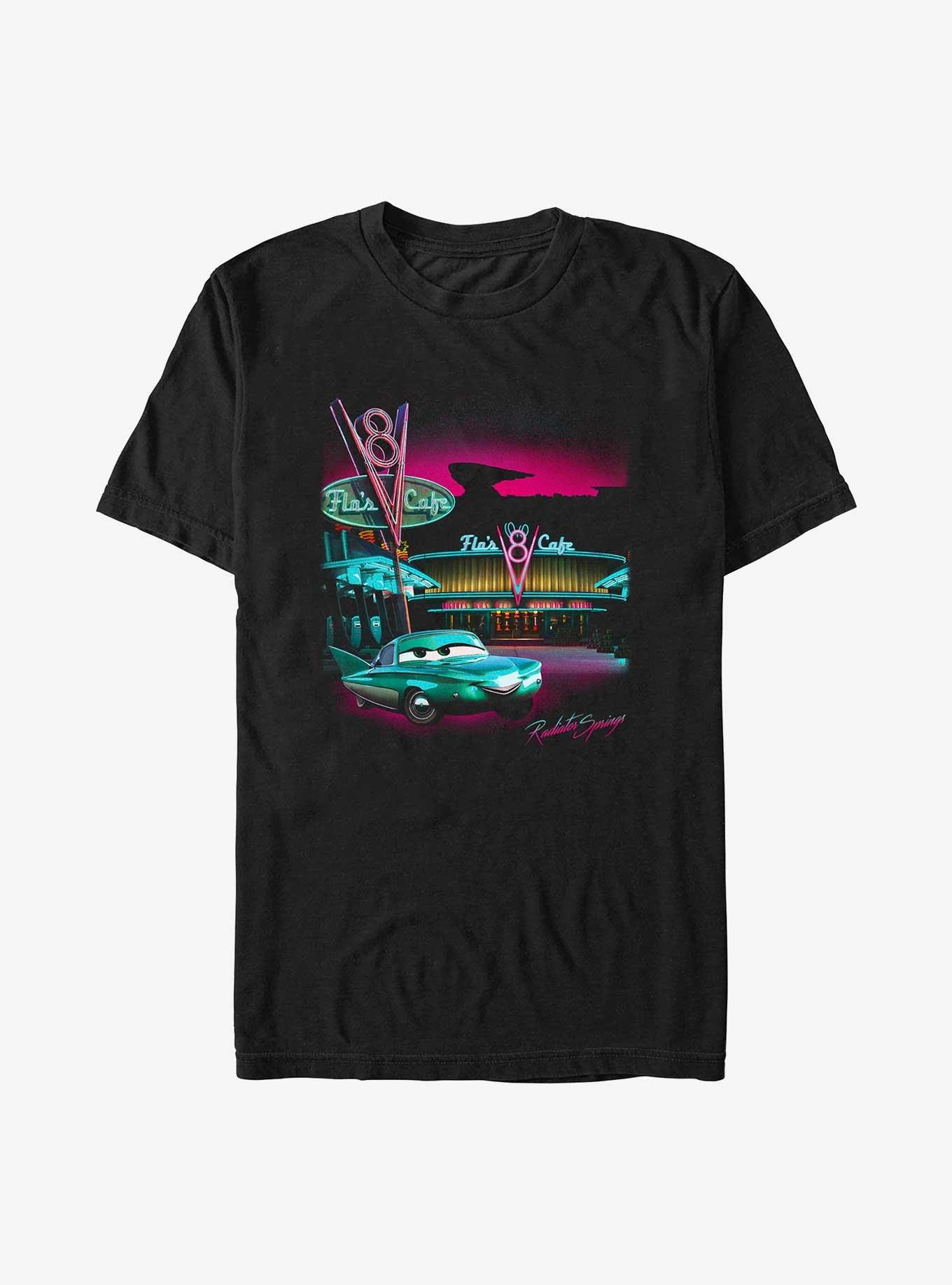 Disney Pixar Cars Flo's Place Big & Tall T-Shirt, BLACK, hi-res