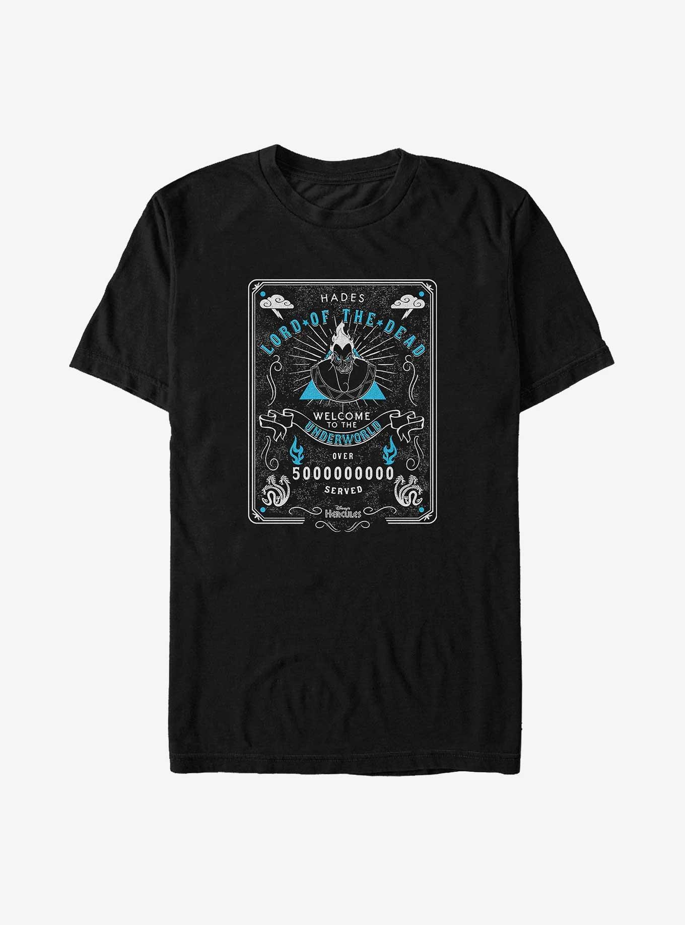 Disney Hercules Hades Welcome To The Underworld Big & Tall T-Shirt, , hi-res