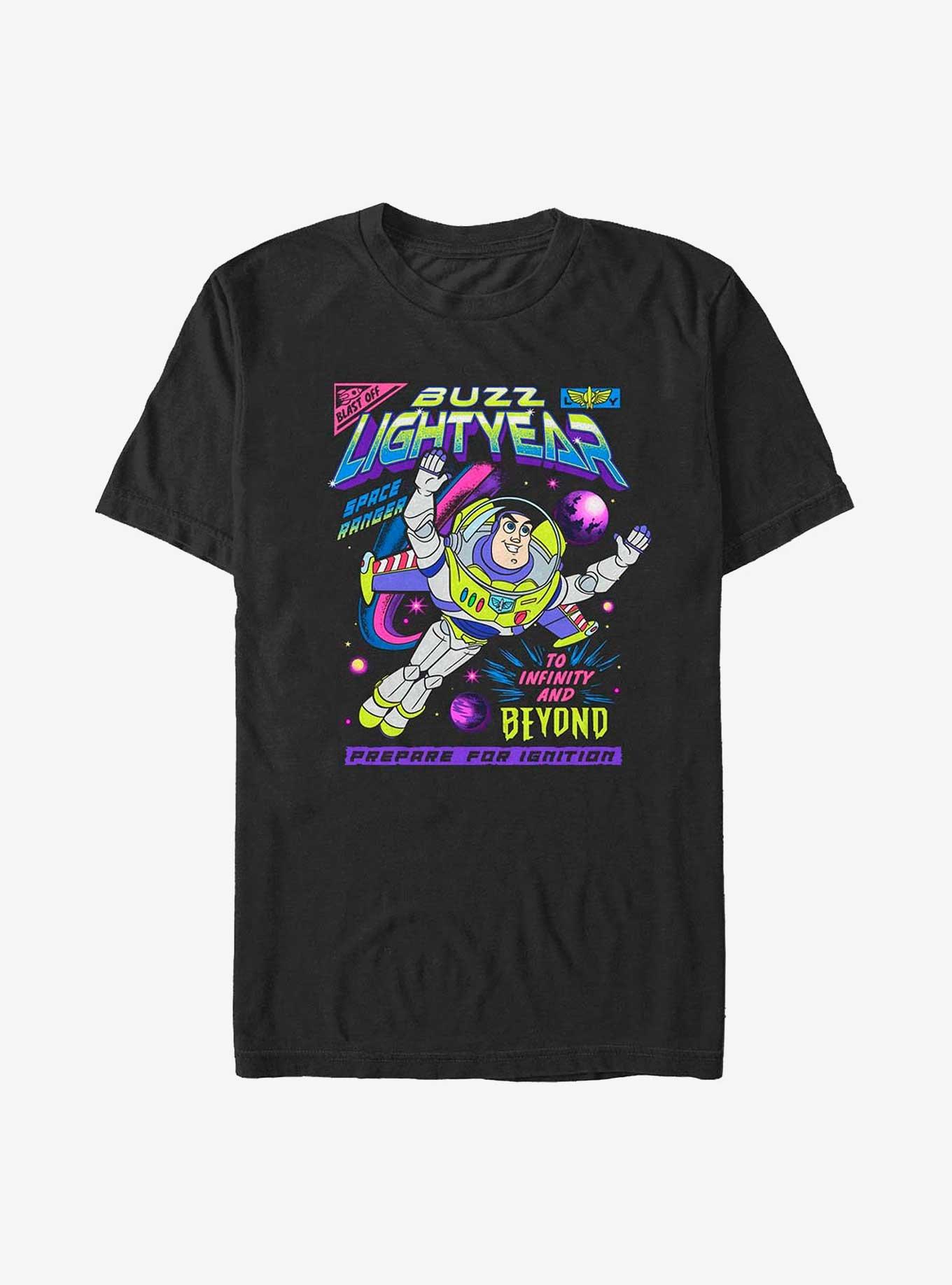 Disney Pixar Toy Story Buzz Comic Big & Tall T-Shirt, BLACK, hi-res
