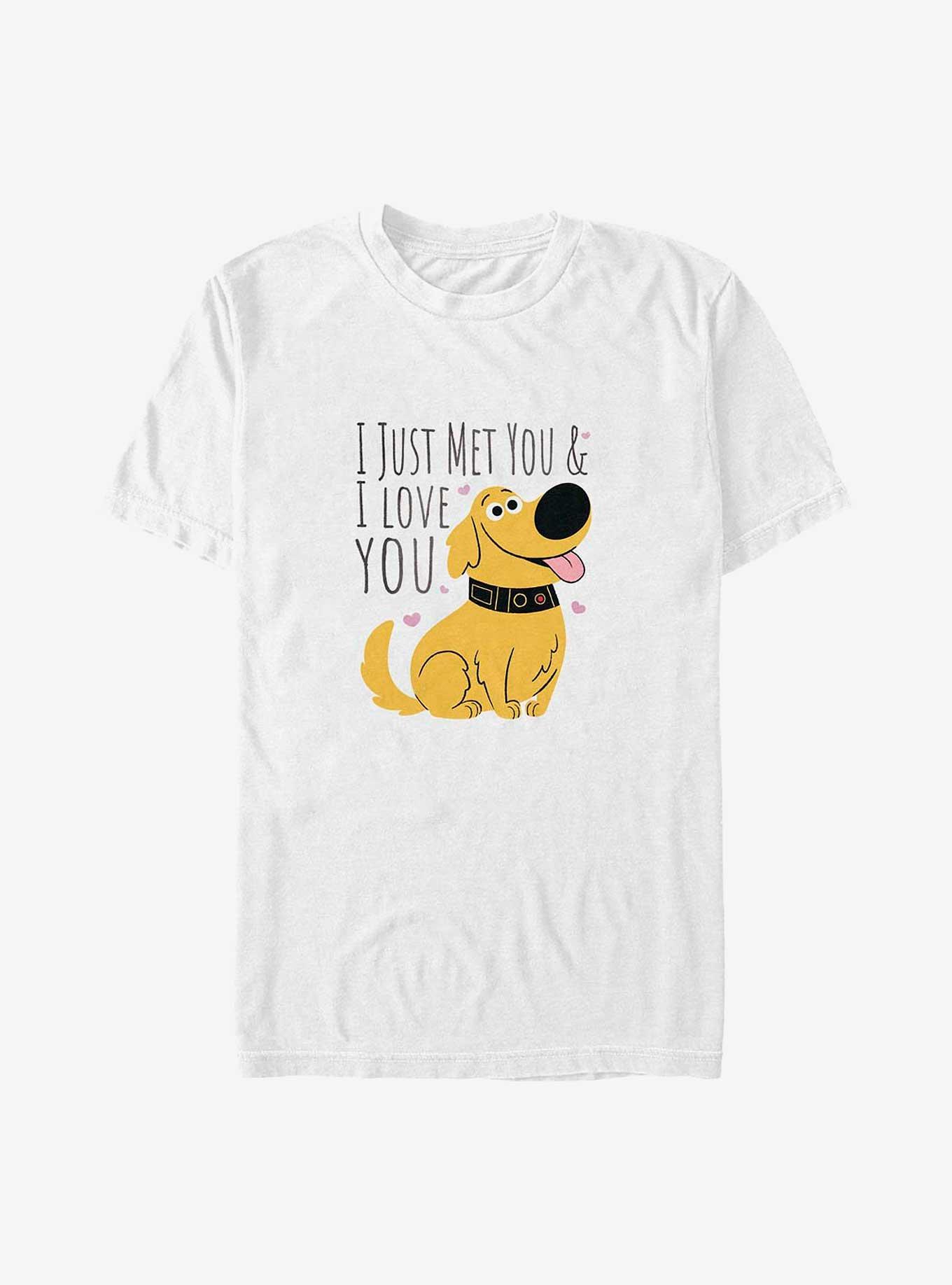 Disney Pixar Up Dog Love Big & Tall T-Shirt, WHITE, hi-res