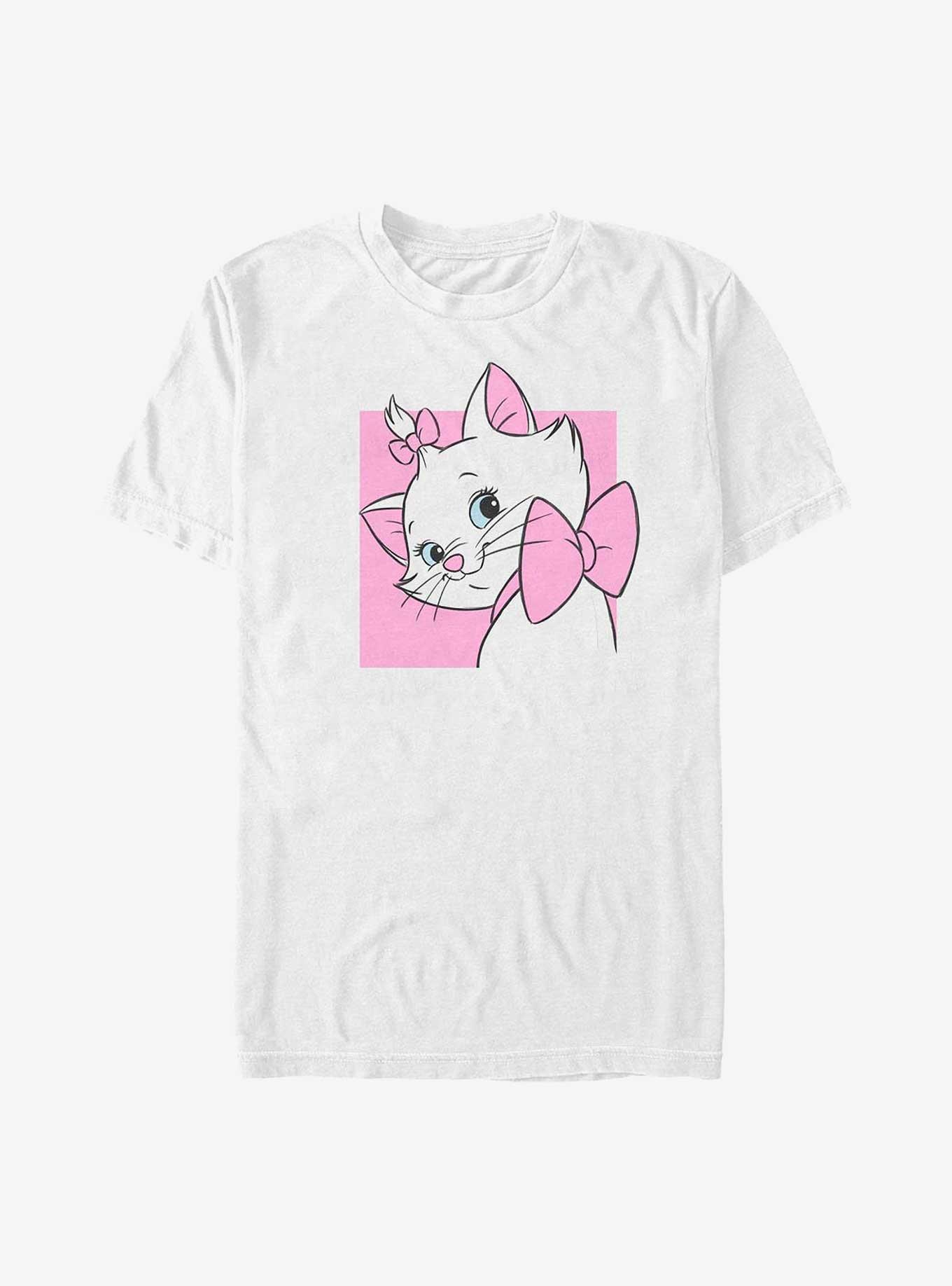 Disney The AristoCats Marie Portrait & Tall T-Shirt WHITE | BoxLunch