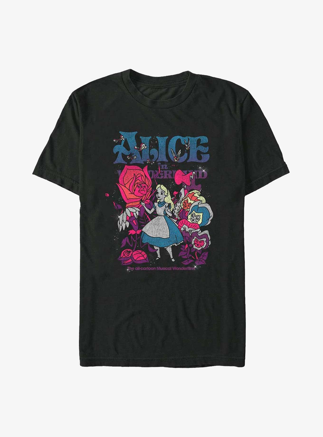 Disney Alice In Wonderland Technicolor World Big & Tall T-Shirt, , hi-res