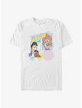 Disney Goofy Max and Roxanne Eye To Eye 80's Big & Tall T-Shirt, WHITE, hi-res
