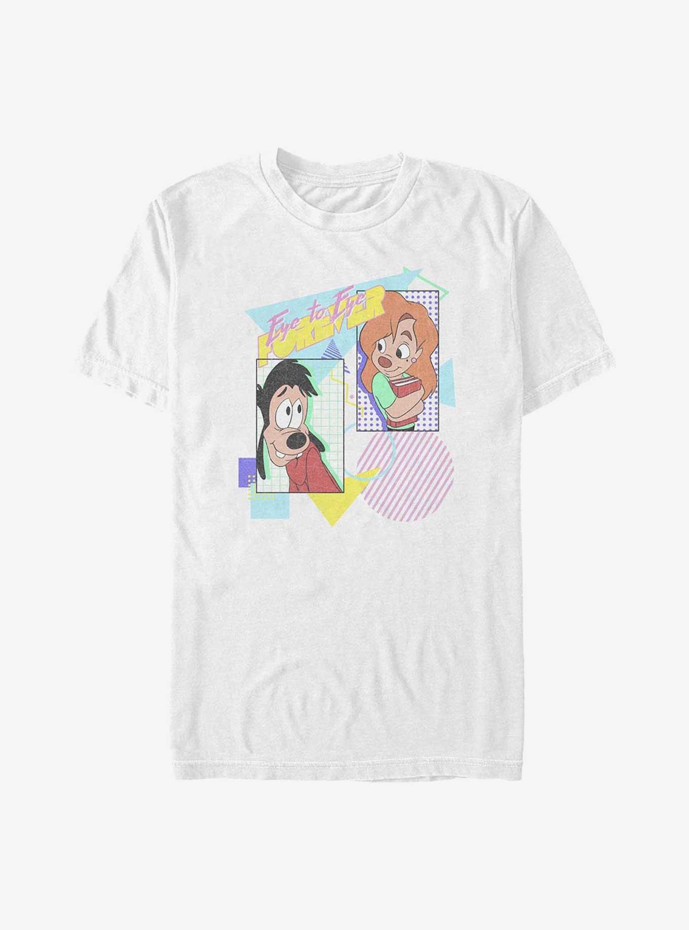 Disney Goofy Max and Roxanne Eye To Eye 80's Big & Tall T-Shirt, , hi-res