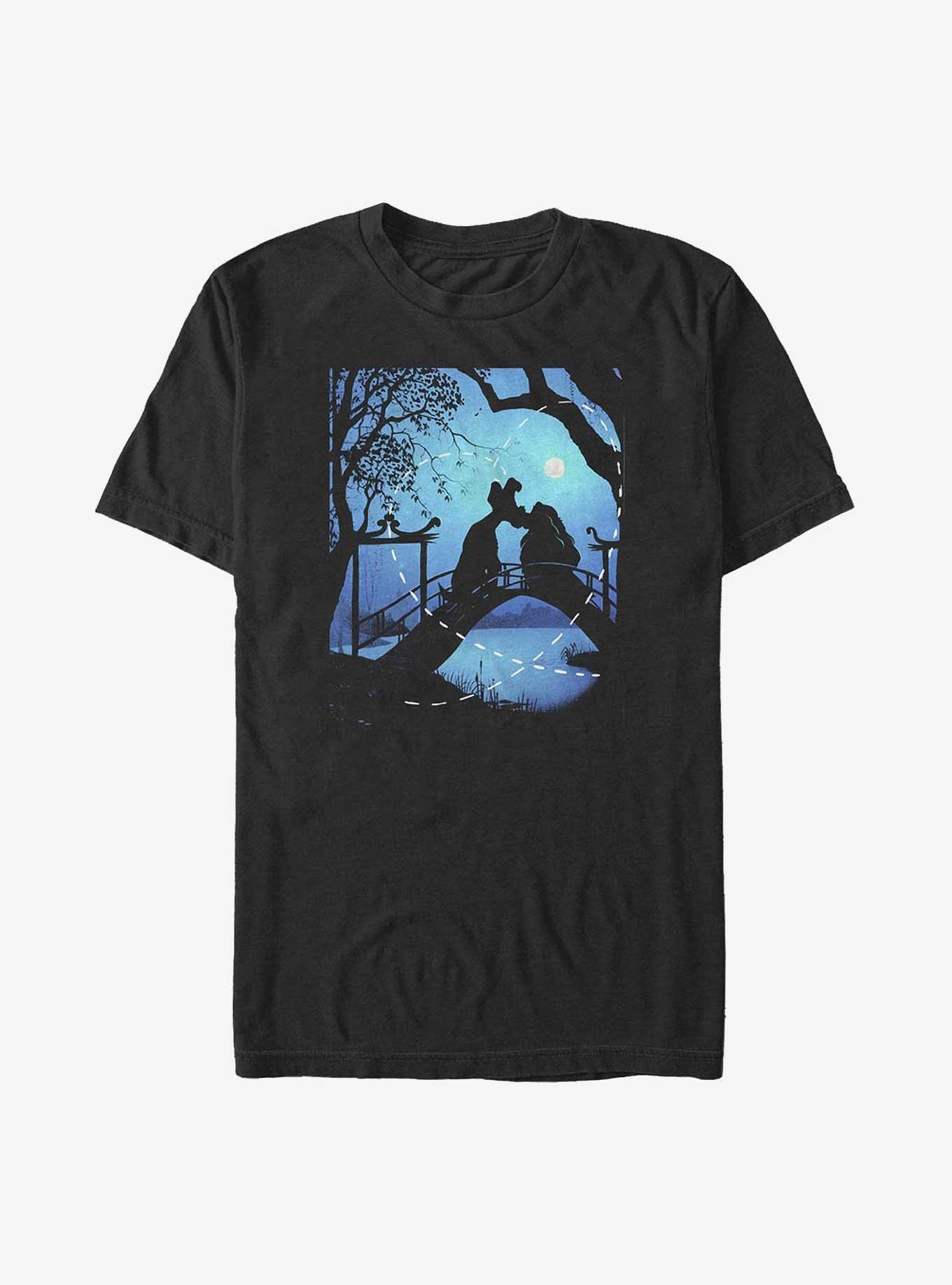 Disney Lady and the Tramp Bella Notte Love Big & Tall T-Shirt