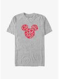 Disney Mickey Mouse Mickey Hearts Fill Big & Tall T-Shirt, ATH HTR, hi-res