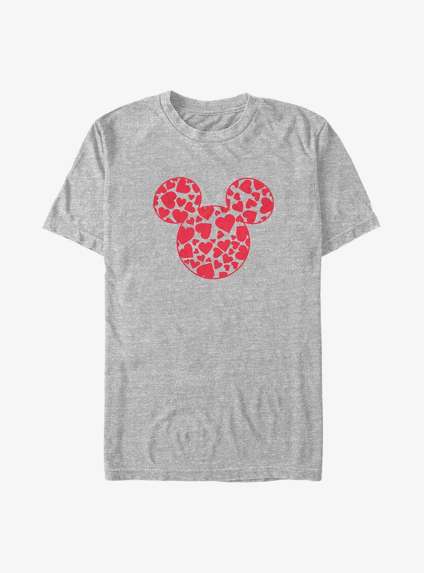 Disney Mickey Mouse Mickey Hearts Fill Big & Tall T-Shirt, , hi-res