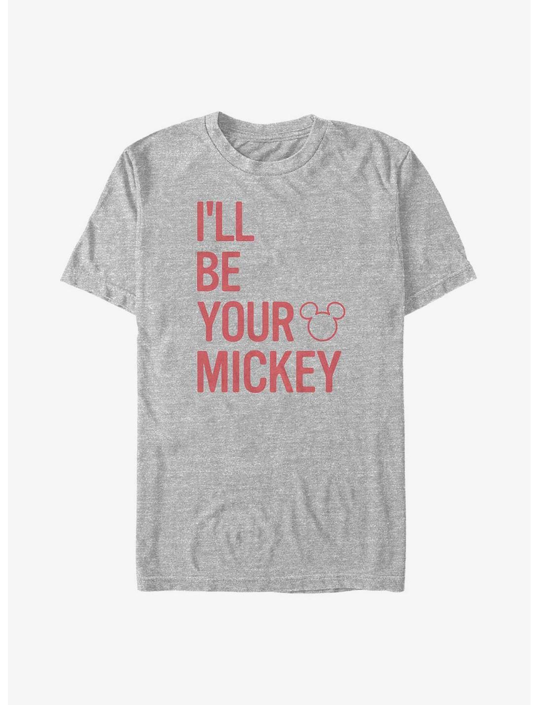Disney Mickey Mouse I'll Be Your Mickey Big & Tall T-Shirt, ATH HTR, hi-res