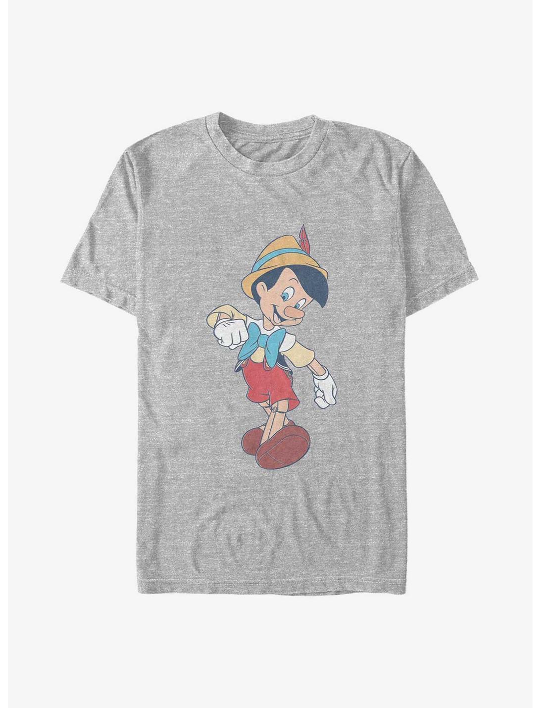 Disney Pinocchio Vintage Pinocchio Big & Tall T-Shirt, ATH HTR, hi-res