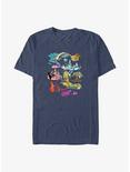 Adventure Time Land Of Ooo Big & Tall T-Shirt, NAVY HTR, hi-res