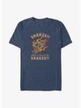 Indiana Jones Why'd It Have To Be Snakes Big & Tall T-Shirt, NAVY HTR, hi-res