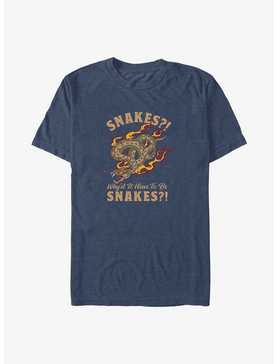 Indiana Jones Why'd It Have To Be Snakes Big & Tall T-Shirt, , hi-res