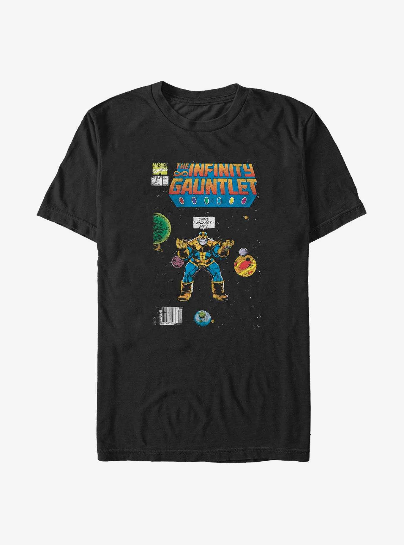 Marvel Avengers Thanos Comic Cover Big & Tall T-Shirt, , hi-res