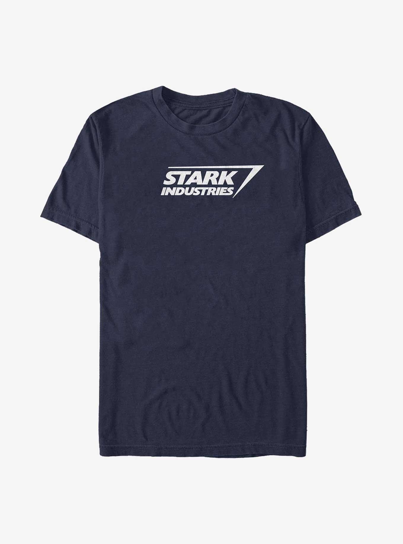 Marvel Iron Man Stark Industries Logo Big & Tall T-Shirt, , hi-res