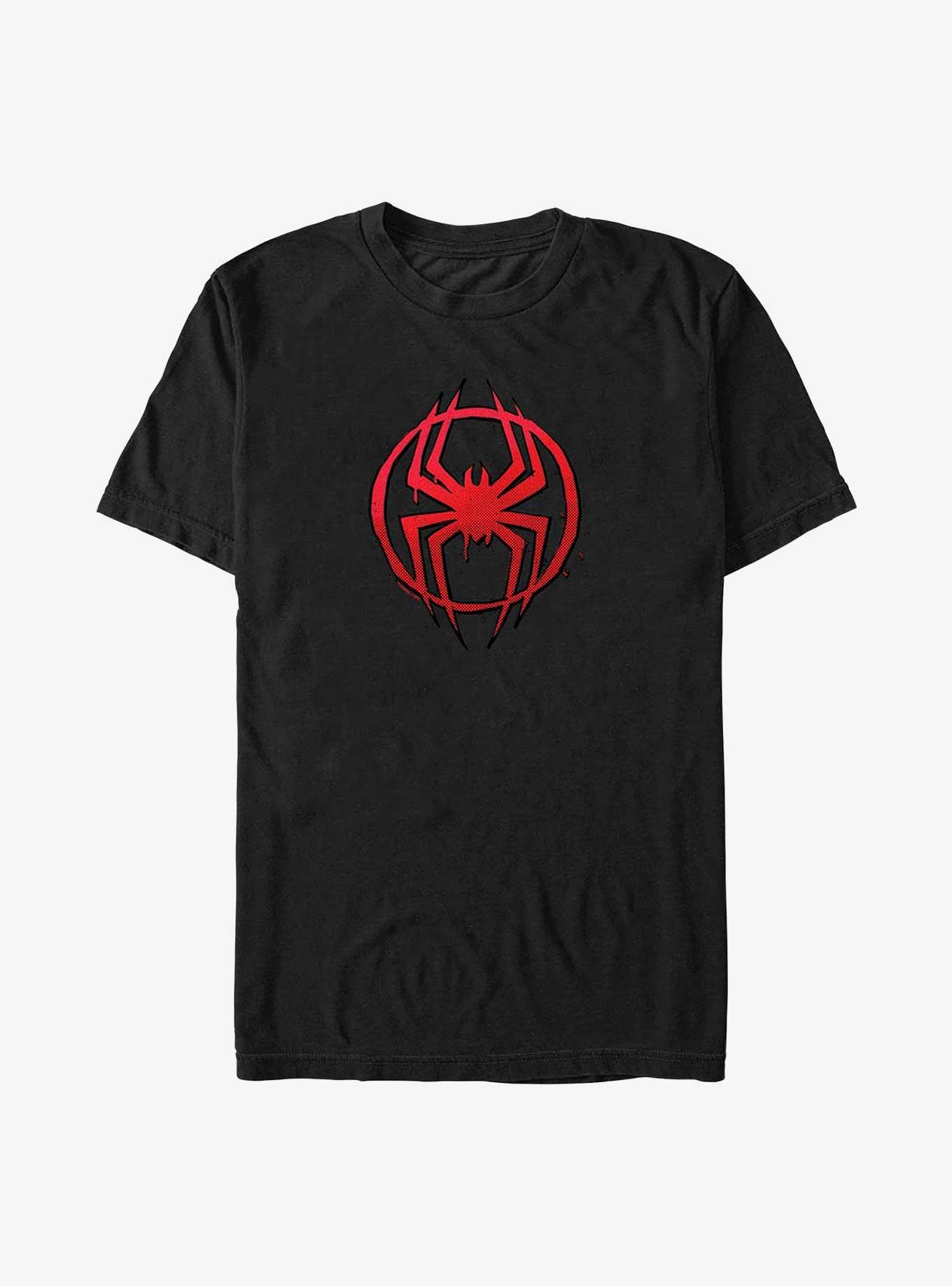 Marvel Spider-Man: Across The Spider-Verse Miles Spider Icon Big & Tall T-Shirt, , hi-res