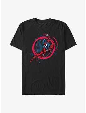 Marvel Spider-Man: Across The Spider-Verse Scarlet Spider Badge Big & Tall T-Shirt, , hi-res