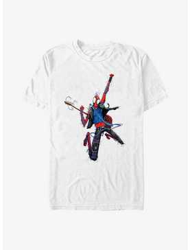 Marvel Spider-Man: Across The Spider-Verse Spider-Punk Pose Big & Tall T-Shirt, , hi-res