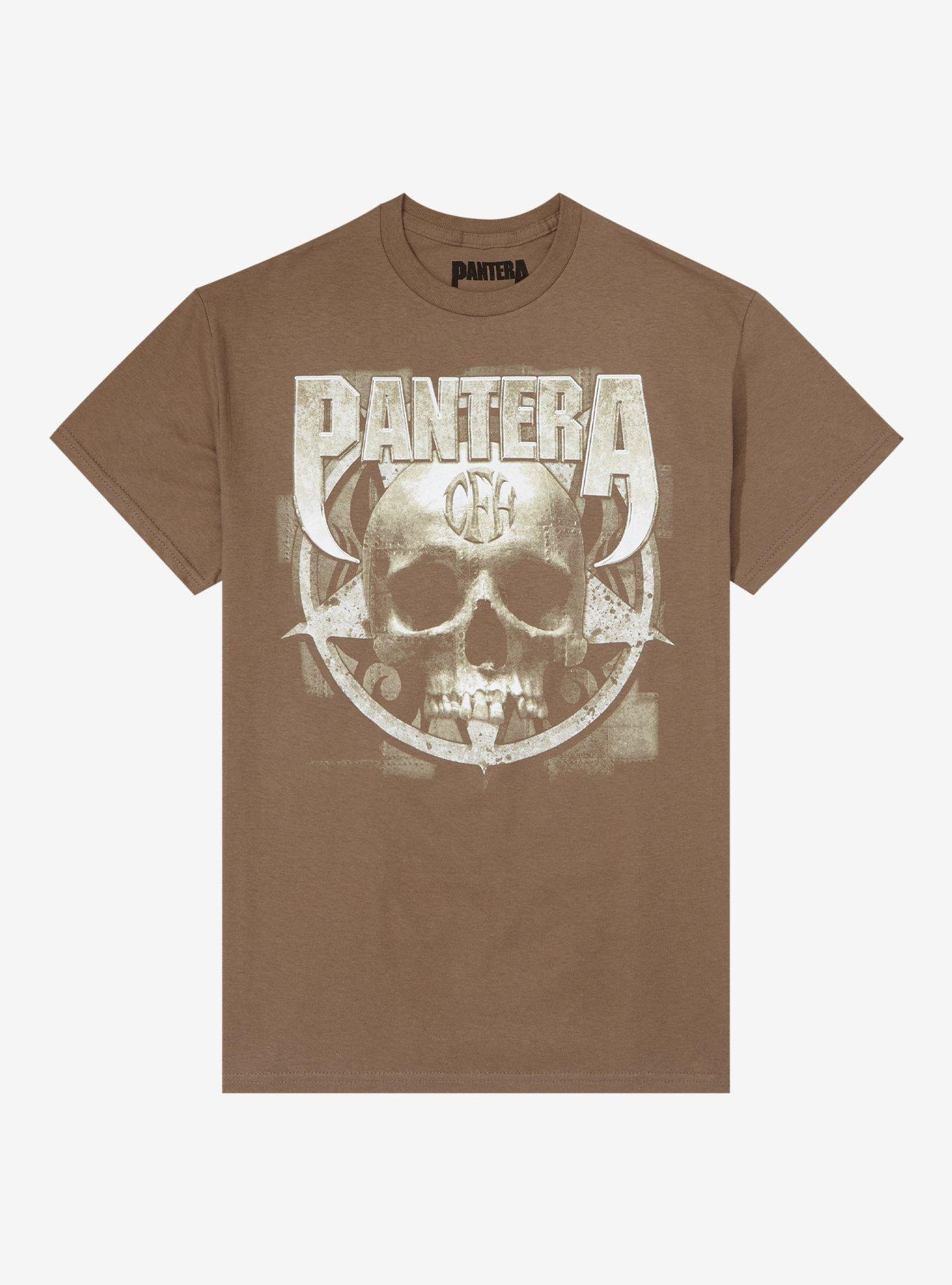 : Pantera Official Cowboys From Hell Riding Skeleton Short Sleeve  T-Shirt : Clothing, Shoes & Jewelry